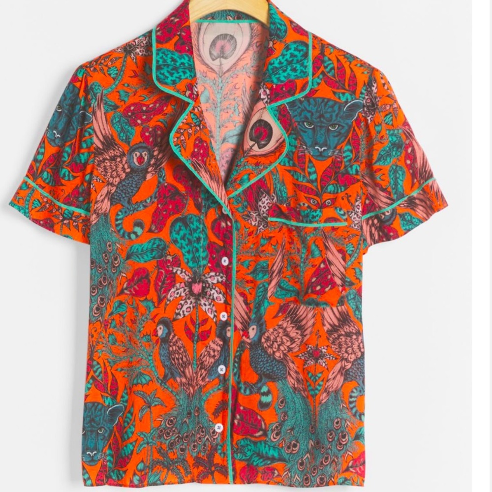 Anthropologie Emma J. Shipley Extravaganza Top